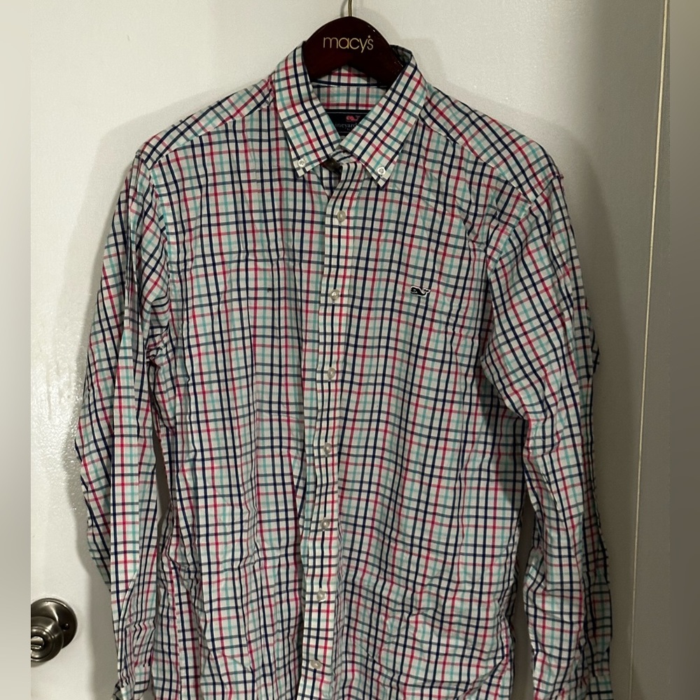 Vineyard Vines Classic Whale Shirt, Large